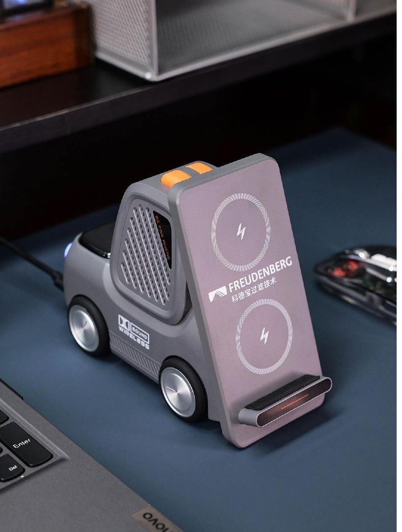T30 / T30s with Bluetooth speaker CreativeCar-Shape Multifunction Wireless Charger