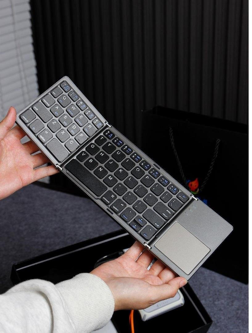 LC-1602/B033 wireless cableBluetoothFoldingwithTouch Keyboard