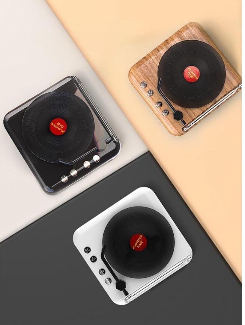 LC-0922retro vinyl-styleBluetooth Speaker (with radio function)Atype large power rate:4Q 5W: Bluetooth/TF//AUX